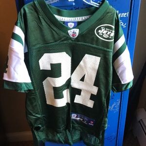 Game day NFL Jets #24 Revis youth jersey